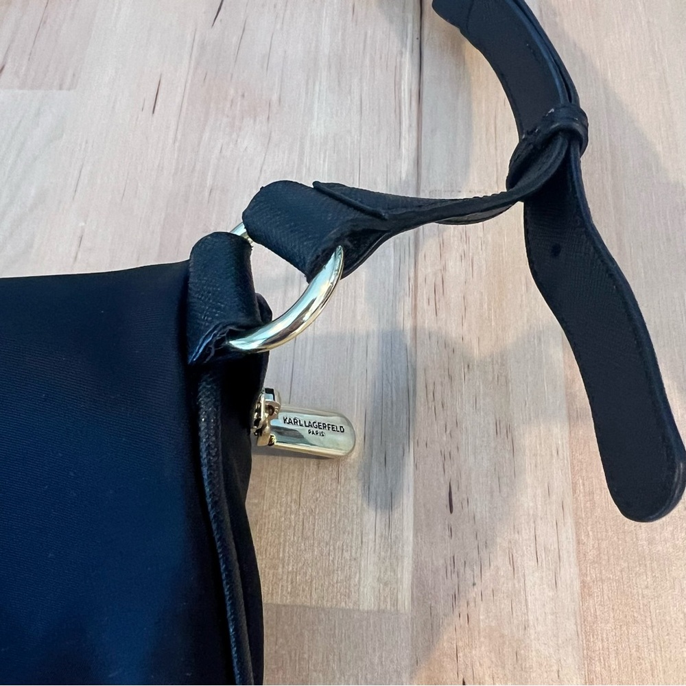 SOLD Karl Lagerfeld Black Crossbody Bag - Picture 9 of 11